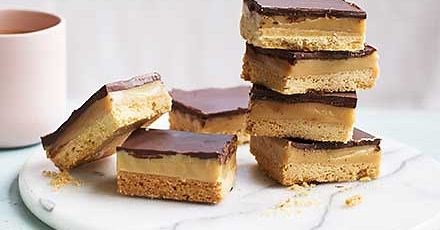 Easy millionaire’s shortbread