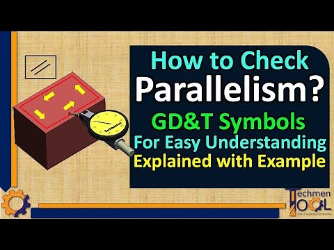 How to check Parallelism? | GD&T Symbols | for Beginners | Explained with Example