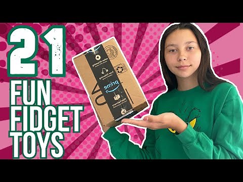 FIDGET TOYS/UNBOXING 21 PACK SENSORY FIDGET TOYS SET FROM AMAZON