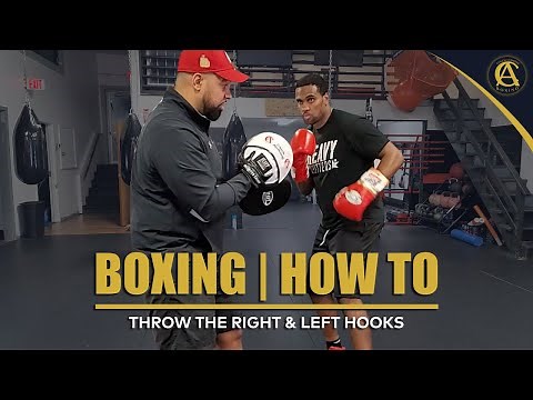 Boxing | How to throw the Right & Left Hooks | Coach Anthony Boxing