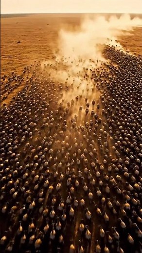 Wildebeest Birth: Run for Life Just 5 Minutes After Being Born!