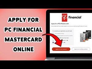 How to Apply for PC Financial Mastercard Online | PC Financial Credit Card Application Guide 2025