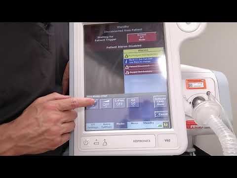 Quick setup guide: Deliver CPAP with the Phillips V60