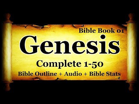 Bible Book 01: The Book of Genesis - Holy Bible Audio Text - KJV Read Along