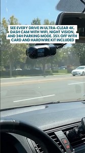 See EVERY Drive With This 4K Dash Cam w/ Night Vision