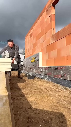 insulation of the facade of the house with polystyrene foam | workshop Construction