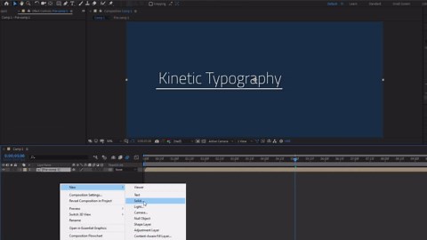 Kinetic typography 4 - Bouncing effect using expression - 152