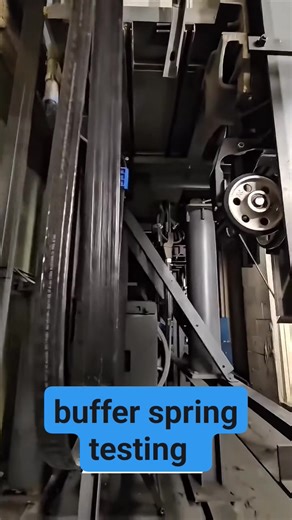 buffer spring testing. #lift #elevator #motor | MD Rabbani Talukder