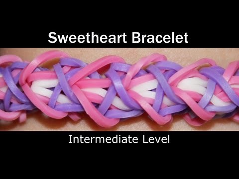 Rainbow Loom® Sweetheart Bracelet