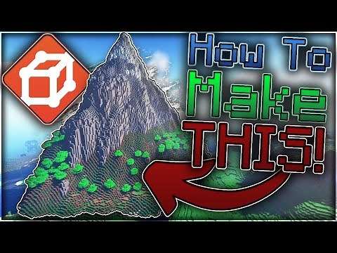 World Edit Tutorials [HOW TO MAKE MOUNTAINS USING WORLDEDIT!] (World Edit Mod)