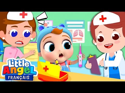 Bébé Louis visite l’hôpital + Comptines pour Enfants | Little Angel Français