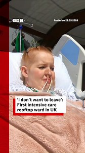 A new, first of its kind in the UK, intensive care rooftop ward has opened at Kings College Hospital in London. #KingsCollegeHospital #HealthCare #London #NHS #BBCNews