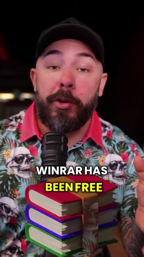 WinRAR Makes Millions Without You #fyp #foryou #techtok #pcgamer #pcgaming