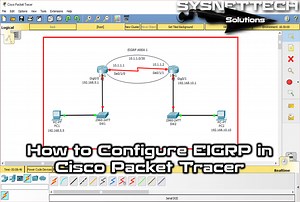 How to Configure EIGRP in Packet Tracer | Beginner's Guide!