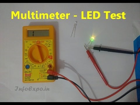 How to use Multimeter for Testing LED Bulbs - Continuity test