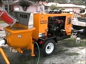 REED A30HP Rockmaster Concrete Pump