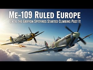 The Me 109 Ruled Europe, Until the Griffon Spitfires Started Climbing Past It