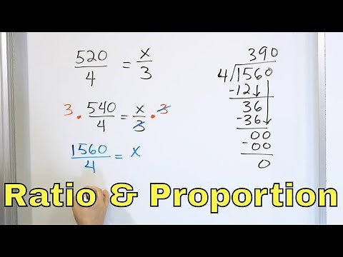 Learn to Solve Ratio, Proportion & Unit Rate Problems - [6-3-11]