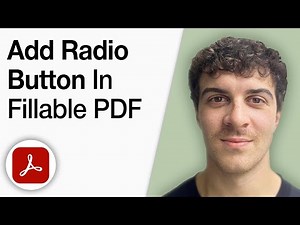 How to Add Radio Button in Fillable PDF Form Using Adobe Acrobat Pro DC [2025 Full Guide]