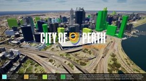 Created using the City's award winning 3D City Model this video is intended to show all significant Building and Development Applications currently approved within the City of Perth boundaries. Visit 3D Perth for more information: https://ow.ly/XIMl50TU6q5 | City of Perth