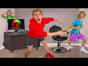 BEST FRIEND ESCAPES LIE DETECTOR TEST!! (Is He the Game Master or Not?!)