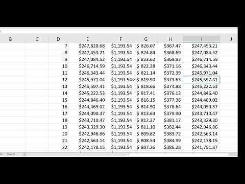 Calculating a Loan Balance