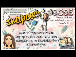 Fixing snap camera 2025, Windows- Step by Step DETAILED WRITTEN instructions (no speedy video)