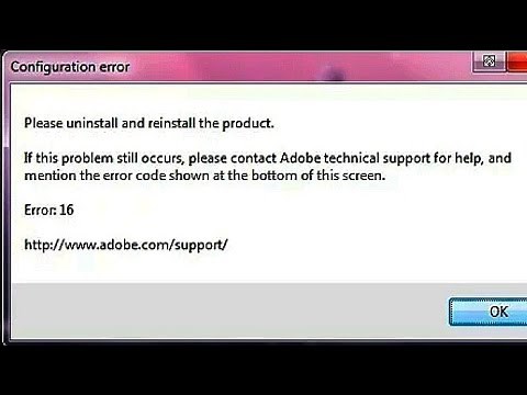 How to Solve Error Code 16 in All Adobe Products [100% Working] in Windows 10 || Tutorial 2021