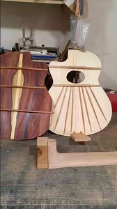 This is a requinto guitar in progress.