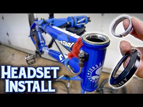 BMX Headset Installation - BMX FOR BEGINNERS