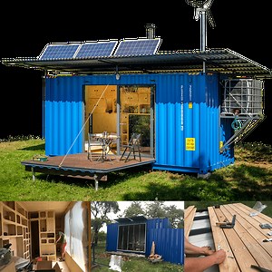 Off Grid HC Container House Plans