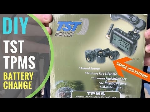TST 507 TPMS Battery Change