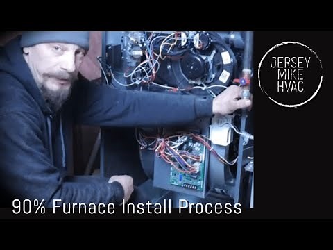 90%+ Furnace Install (Start to finish)