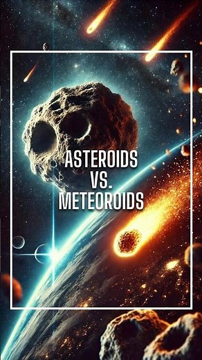 Asteroids vs. Meteoroids: What’s the Difference? #astronomy