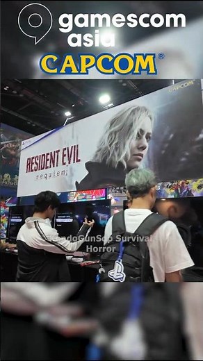 I Went to CAPCOM Booth at Gamescom Asia x Thailand Game Show 2025 & Played Resident Evil Requiem SW2