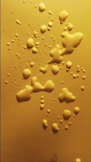 Water evaporation process timelapse: 10 Hours Accelerated Reversed in 15 seconds