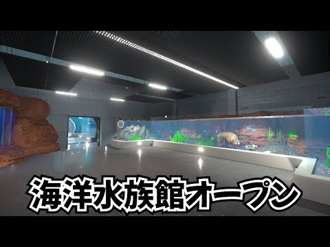 遂に海洋水族館オープン！【Aquarist】