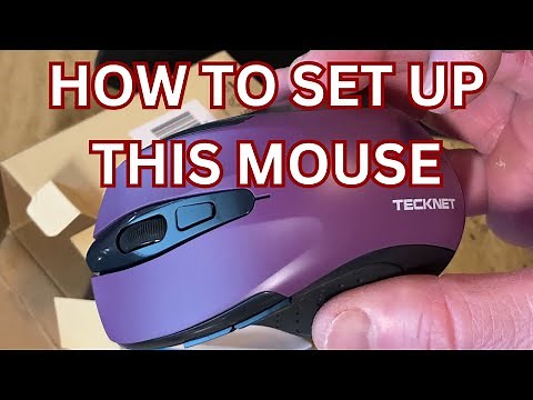 How to Set Up the Tecknet Wireless Mouse