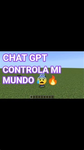 CHAT GPT CONTROLS MY WORLD 😱 #minecraft #chatgpt #challenges #challenge
