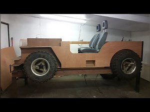 HOMEMADE AMPHIBIOUS VEHICLE JEEP BUILD PT1
