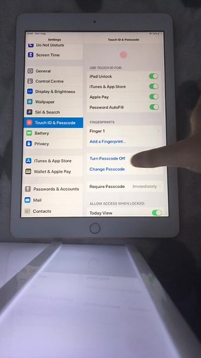 changing passcode to ‘0011’ #strangerthings #ipad #foryou #foryoupage #eleven