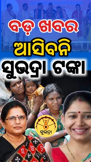 ⚠️ ଏହି ଭୁଲ କଲେ ଆସିବନି ସୁଭଦ୍ରା ଟଙ୍କା 😱 | subhadra yojana 4th Phase update 😨 #shorts