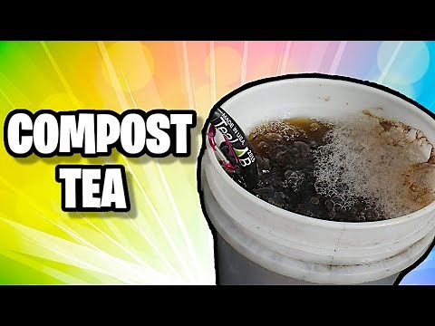 How To Brew Compost Tea - EASY METHOD