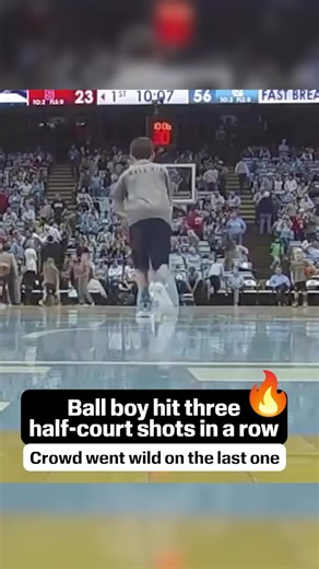 Basketball Highlights Featuring Ballboy Action