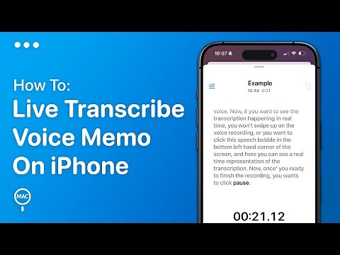 How To Live Transcribe Voice Memos On iPhone | Easy Guide