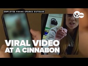 Cinnabon worker fired after racist tirade caught on video