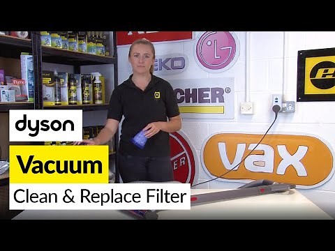 How to Clean and Replace the Filter on a Dyson Big Ball Cylinder Vacuum