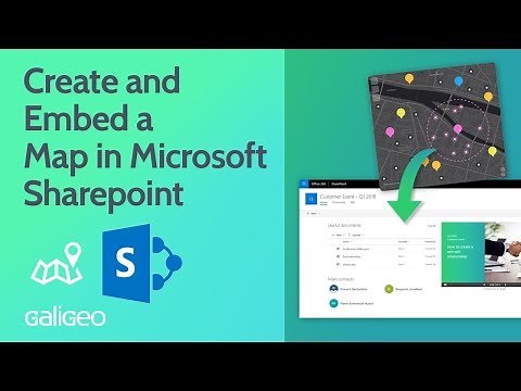 Embedding a Map with KPIs in Microsoft Sharepoint