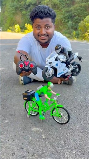 Remote Control police bike and cycle Unboxing 😱🔥