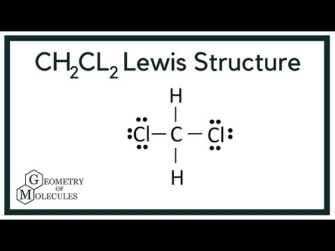 CH2Cl2 Lewis Structure (Dichloromethane)